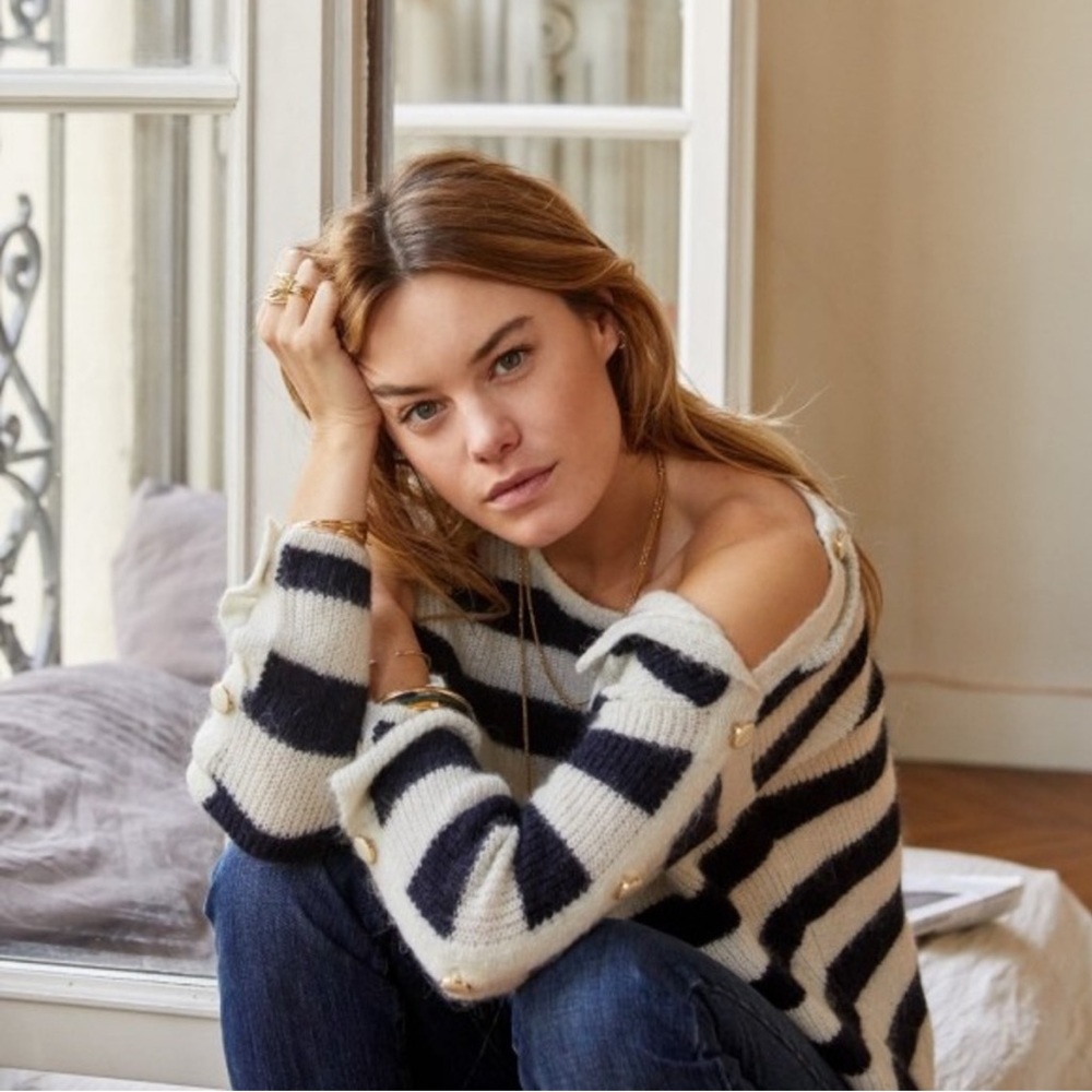 Sezane Marcel Mohair Jumper